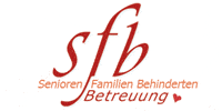 Kundenlogo sfb-Betreuung für Senioren, Familien u. Menschen mit Behinderung zugelassen bei allen Sozialkassen Nicole Xheladini & Yvonne Steegmann Kundenlogo sfb-Betreuung für Senioren, Familien u. Menschen mit Behinderung zugelassen bei allen Sozialkassen Nicole Xheladini & Yvonne Steegmann