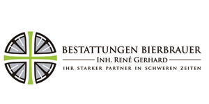 Kundenlogo von Bestattungen Bierbrauer Inh. René Gerhard