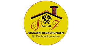 Kundenlogo von Jedamski Bedachungen GmbH Dachdeckermeister