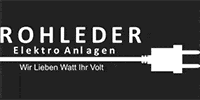 Kundenlogo Rohleder Elektroanlagen GmbH