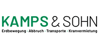 Kundenlogo Kamps & Sohn GmbH Erdbewegung – Abbruch – Transporte - Kranvermietung