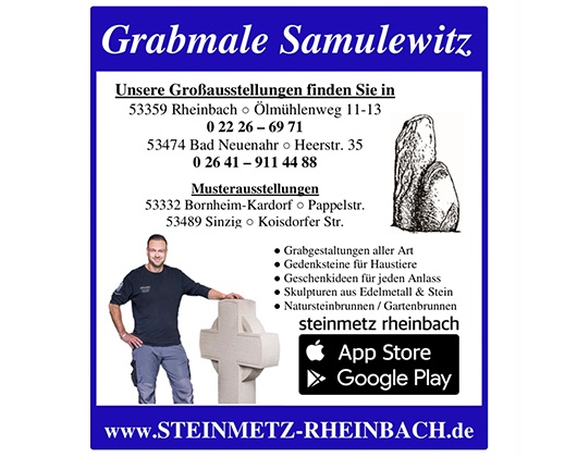 Kundenfoto 12 Heinz Samulewitz & Söhne GmbH Grabmale & Steinmetz-Kunst Kundenfoto 12 Heinz Samulewitz & Söhne GmbH Grabmale & Steinmetz-Kunst