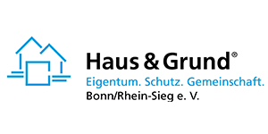 Kundenlogo von Haus-, Wohnungs- und Grundeigentümerverein Bonn/Rhein-Sieg e.V. Kundenlogo von Haus-, Wohnungs- und Grundeigentümerverein Bonn/Rhein-Sieg e.V.