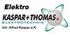 Kundenlogo von Kaspar + Thomas Inh. Alfred Kaspar e.K. Elektro / Elektrotechnik Kundenlogo von Kaspar + Thomas Inh. Alfred Kaspar e.K. Elektro / Elektrotechnik