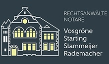 Kundenlogo von Rechtsanwälte und Notare Starting - Rademacher - Pillich - Vosgröne a.D. Kundenlogo von Rechtsanwälte und Notare Starting - Rademacher - Pillich - Vosgröne a.D.