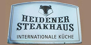 Kundenlogo von Heidener Steakhaus