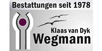 Kundenlogo Wegmann Bestattungen Inh. Klaas van Dyk