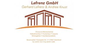 Kundenlogo von Lafrenz Gerhard Zimmerei und Tischlerei