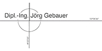 Kundenlogo Gebauer Jörg Dipl.-Ing. Öffentlich bestellter Vermessungsingenieur