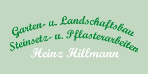 Kundenlogo von Hillmann Heinz Garten- u. Landschaftsbau