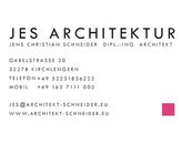 Kundenbild groß 1 JES ARCHITEKTUR Architekt Jens Christian Schneider