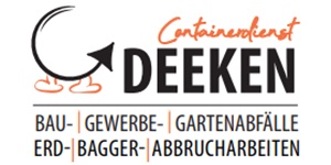 Kundenlogo von Deeken Containerdienst