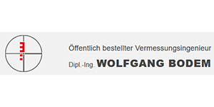 Kundenlogo von Bodem Wolfgang Dipl.-Ing. öffentl. best. Vermessungsingenieur