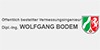 Kundenlogo von Bodem Wolfgang Dipl.-Ing. öffentl. best. Vermessungsingenieur
