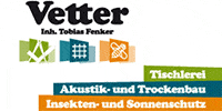 Kundenlogo Tischlerei Vetter, Geschäftsführer Tobias Fenker