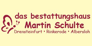 Kundenlogo von Das Bestattungshaus Martin Schulte