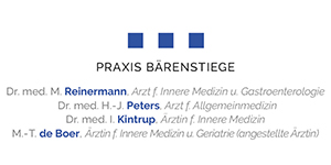Kundenlogo von Praxis Bärenstiege Reinermann M. Dr. med. Arzt für Innere Medizin und Gastroenterologie Kundenlogo von Praxis Bärenstiege Reinermann M. Dr. med. Arzt für Innere Medizin und Gastroenterologie