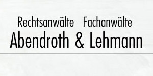 Kundenlogo von Abendroth & Lehmann Rechtsanwaltskanzlei