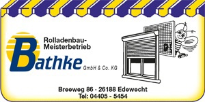 Kundenlogo von Bathke Rolladenbau GmbH & Co. KG
