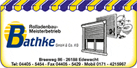 Kundenlogo Bathke Rolladenbau GmbH & Co. KG
