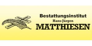 Kundenlogo von Bestattungsinstitut Hans-Jürgen Matthiesen Tag- und Nachtdienst,  Wochenendbereitschaft