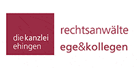 Kundenlogo ege & kollegen Rechtsanwälte die kanzlei ehingen