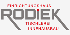 Kundenlogo von EINRICHTUNGSHAUS RODIEK OHG Erfahrung und Rodiek – zwei Dinge,  die zusammen gehören.
