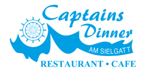 Kundenlogo von Captains Dinner Am Sielglatt Inh. Silvia u. Volker Haase Restaurant,  Café