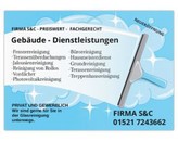 Kundenbild groß 1 Firma S&C HANDWERKER SERVICE