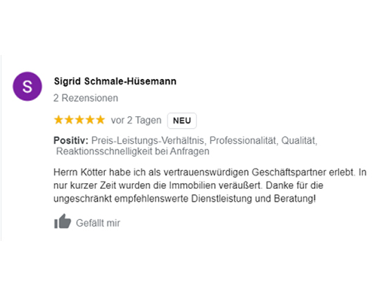 Kundenfoto 3 WKS Immobilien GbR Kundenfoto 3 WKS Immobilien GbR