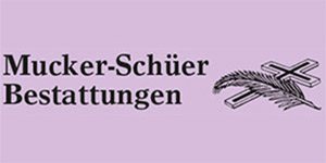 Kundenlogo von Bestattungen Mucker-Schüer Tag und Nacht erreichbar