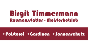 Kundenlogo von Birgit Timmermann Raumaustatter Meisterbetrieb