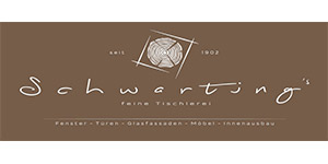 Kundenlogo von Schwarting's feine Tischlerei seit 1902 GmbH