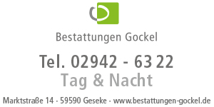 Kundenlogo von Bestattungen Gockel