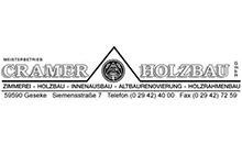 Kundenlogo von Cramer Holzbau GmbH