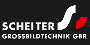 Kundenlogo von Scheiter Großbildtechnik GbR Werbeunternehmen