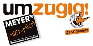 Kundenlogo von Meyer's Miet Mich GmbH Umzüge & Autovermietung