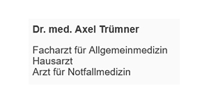 Kundenlogo von Trümner Axel Dr. med.