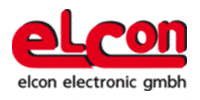 Kundenlogo elcon electronic GmbH Vertrieb und Produktion von elektronischen Bauteilen