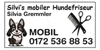 Kundenlogo Silvi´s mobiler Hundefriseur Inh. Silvia Gremmler