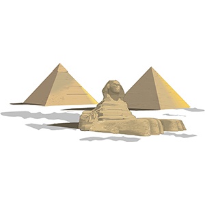 Pyramide Ägyptisches Grill-Restaurant