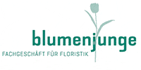 Kundenlogo blumenjunge Fachgeschäft für Floristik