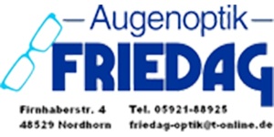 Kundenlogo von Friedag Augenoptik GmbH Kundenlogo von Friedag Augenoptik GmbH