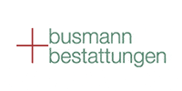 Kundenlogo bestattungen busmann