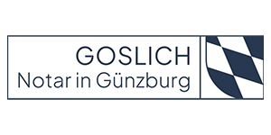 Kundenlogo von Goslich Benedikt u. Weierer Thomas Dr. Notare Kundenlogo von Goslich Benedikt u. Weierer Thomas Dr. Notare