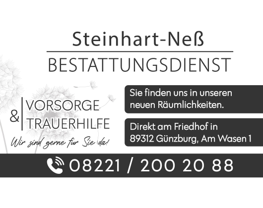 Kundenfoto 1 Bestattungsdienst Steinhart-Neß