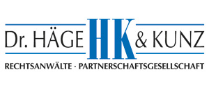 Kundenlogo von Dr. HÄGE & KUNZ Rechtsanwälte Partnerschaftsgesellschaft Kundenlogo von Dr. HÄGE & KUNZ Rechtsanwälte Partnerschaftsgesellschaft