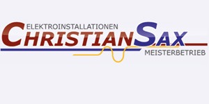 Kundenlogo von Christian Sax GmbH Elektroinstallationen