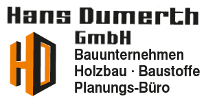 Kundenlogo von Dumerth Hans Bauunternehmen Holzbau GmbH