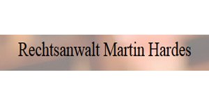 Kundenlogo von Hardes Martin Rechtsanwalt